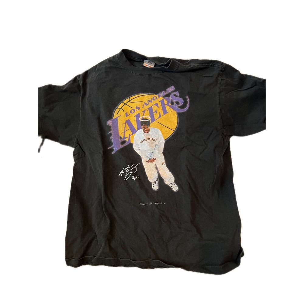 Shaka Kobe Bryant Prop of LP Apparel Heavy T-Shirt Mens XXL